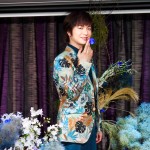 竹島宏が“花と音楽”のコラボステージで、新曲「一枚の切符」を披露。「最高に幸せな時間でした」
