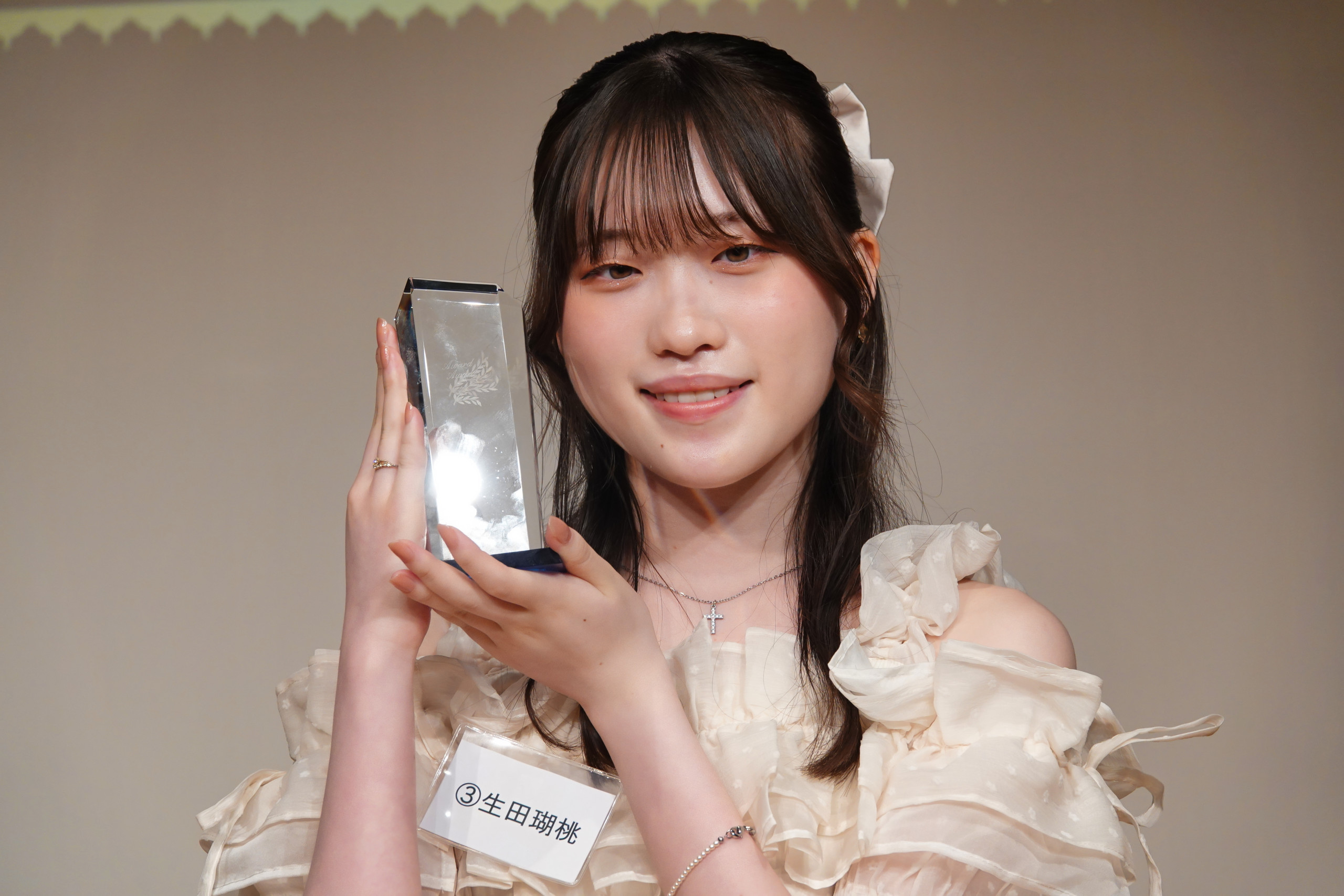 2025年 日本クラウン 新人歌手オーディション、グランプリ獲得・生田瑚桃さん