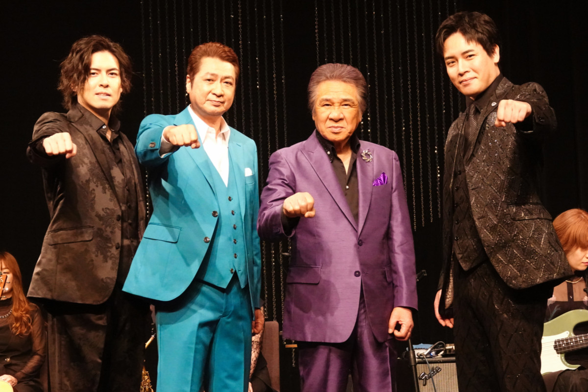 鳥羽一郎・山川豊・木村徹二・木村竜蔵