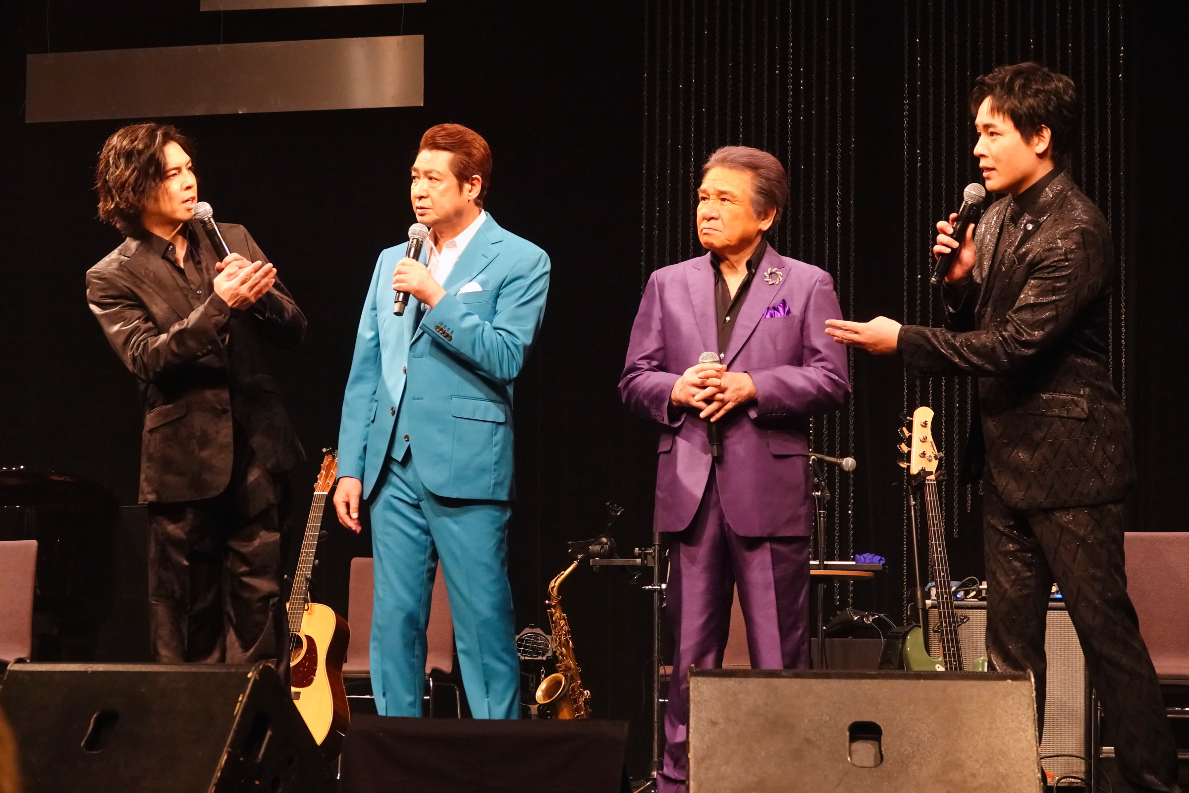 鳥羽一郎・山川豊・木村徹二・木村竜蔵