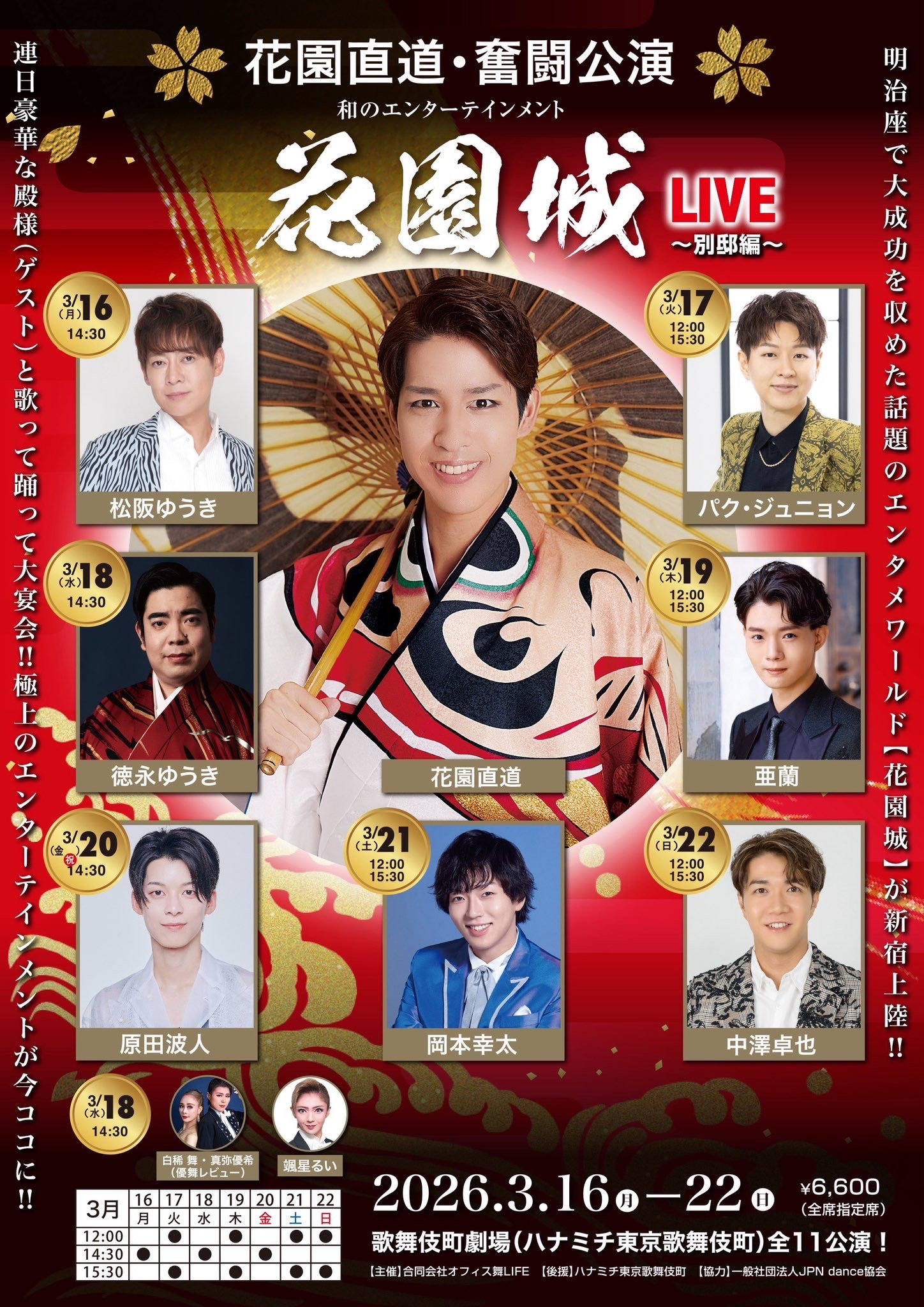 花園直道、花園城